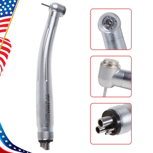 Dental High Speed Handpiece 4H Push Button hand piece Turbine Fit NSK JKN - Picture 4 of 12