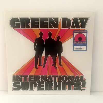 GREEN DAY international superhits MAGENTA COLORED VINYL Lp Record 