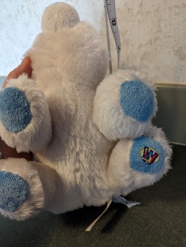 Ganz Webkinz Arctic Polar Bear Plush Stuffed animal White Blue nose and feet 9in - Picture 9 of 10