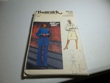 4946 BUTTERICK DRESS TUNIC  PANTS, belt size 46-48