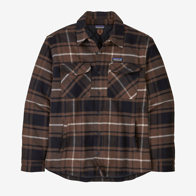Patagonia M's LW Fjord Insulated Flannel Shirt - col.OMBN