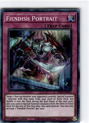 2021 Tin of Ancient Battles #MP21-EN033 Fiendish Portrait