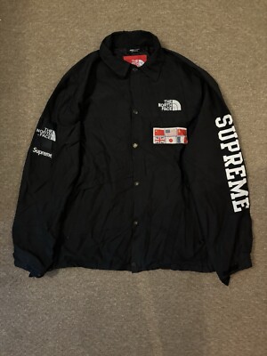 The North Face X Supreme flag jacket XXL UK