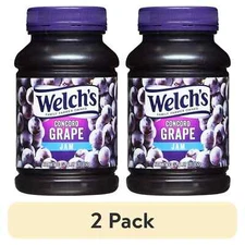 (2 pack) Welch's Concord Grape Jam, 30 oz Jar...