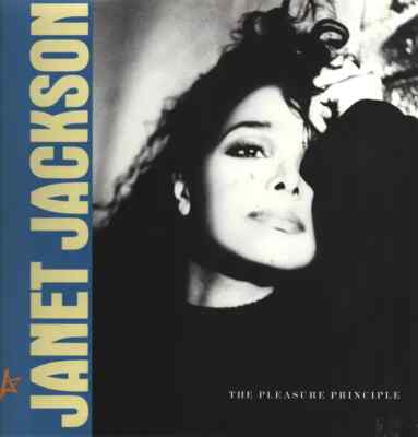 Janet Jackson The Pleasure Principle + INSERT Vinyl Single 12inch JAPAN