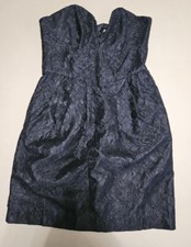 Guess Gemma Lace Strapless Mini Dress Black Sz 5 NWT