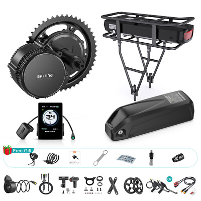 Bafang 48V500W BBS02B Mid Motor Kit Electric Bicycle Conversion 68-73mm Kit