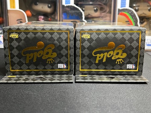 GSW STEPHEN CURRY 5" FUNKO VINYL GOLD CITY EDITION FIGURES COMMON & CHASE BUNDLE - Picture 8 of 9