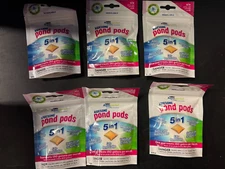 6X Awesome Pond Pods, Eats Pond Sludge, Makes Tapwater Safe, Reduces Filter - 6