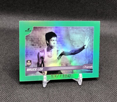 2024 Keepsake Edition Bruce Lee /150 GREEN REFRACTOR 1ST EVER SP #56 LITTLE  