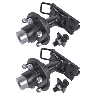 2Pcs 6x5.5 Lug Superior Shipping Container Wheels Fit for Non-public Road Use