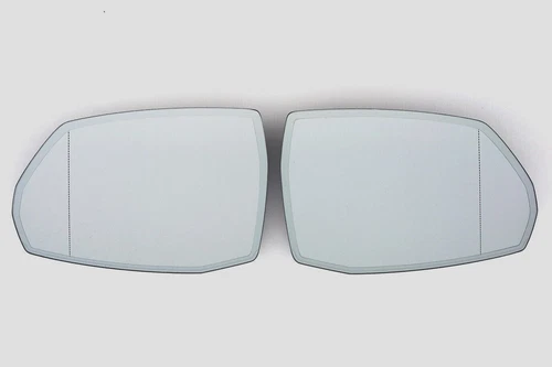 17-24 OEM Audi Q5 SQ5 Q7 L + R SIDE VIEW MIRROR WIDE ANGLE GLASS AUTO DIM HEATED