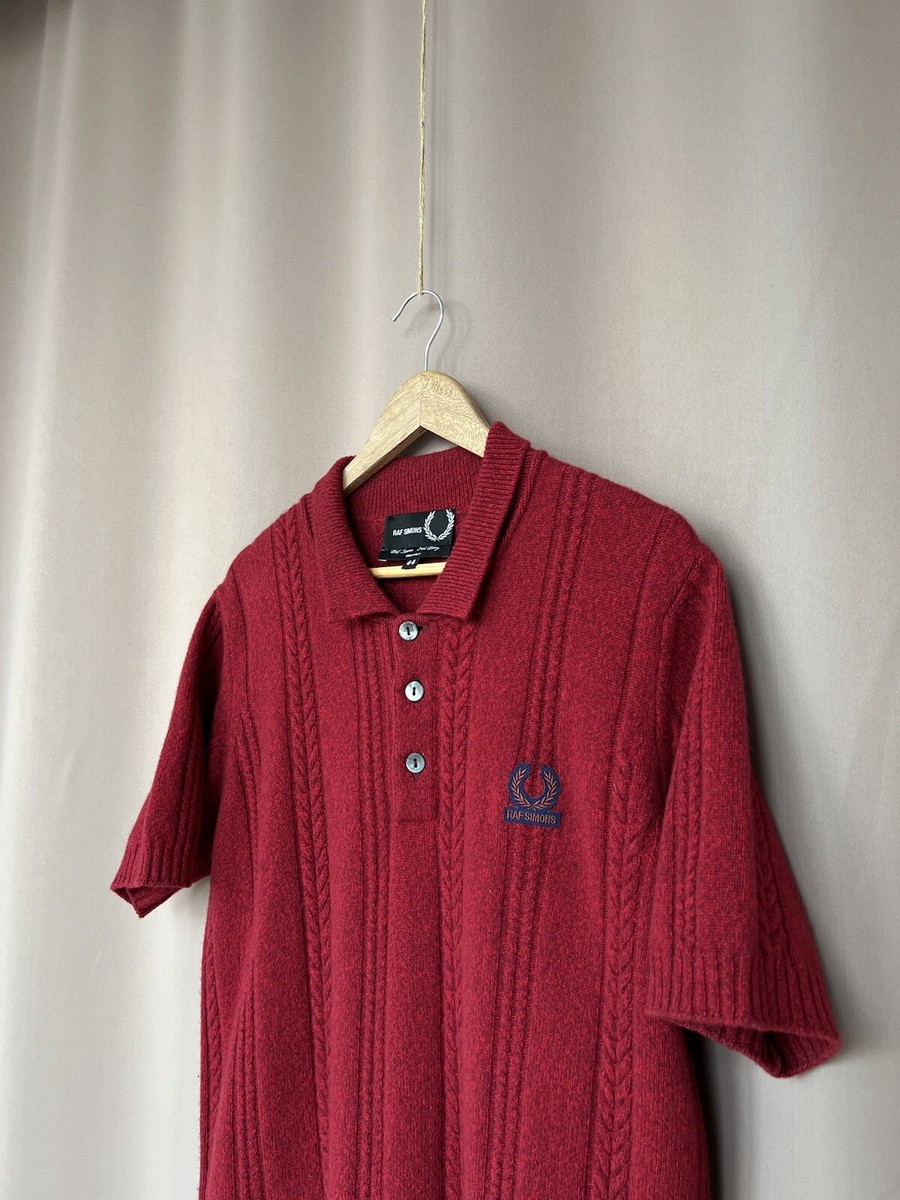 Raf Simons Fred Perry ポロシャツ L Fred Perry x Raf Simons Black Polo Size Medium | eBay
