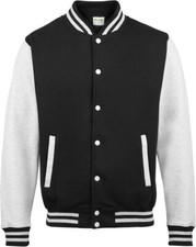 Fashion Varsity Jacket Causal Fit Cotton Letterman Baseball Bomber Jacket Unisex