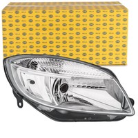Hella Halogen H4 Scheinwerfer FüR Skoda Fabia 2 Roomster Bis 03.2010 Rechts