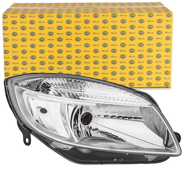 Hella Halogen H4 Scheinwerfer FüR Skoda Fabia 2 Roomster Bis 03.2010 Rechts-image