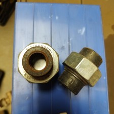  2 KEMPER 1/2" A-105 FORGED STEEL ORIFICE UNION 3000psi