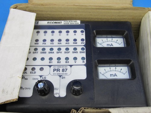 ZF Pruefgeraet PR-87 24v ESG FOLIEN-NR. 6008 004 001  #2