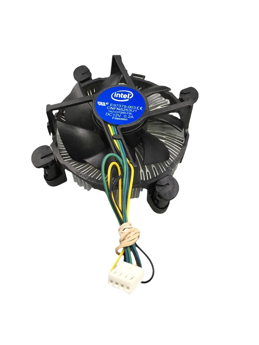 Intel Core E97379-003 Cooling Fan W/Heatsink DC12V 0.2A 