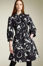 Leifsdottir By Anthropologie Trench Dress   Pockets Tea Party President Size 0