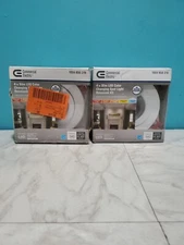 2PK Commercial Electric 4 in. Selectable Color Changing Canless Recessed LED Kit