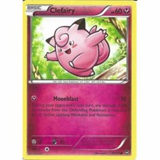 70/111 Clefairy Common: Pokemon Trading Card Game XY-03 Furious Fists