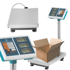 Lagerwaage Platformwaage 100 KG Digital Paketwaage Lager Marktwaage Waage LCD