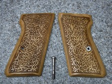 CUSTOM MADE WALNUT WOOD GRIPS FITS WALTHER PPK/SARKANSAS FLORA-1 