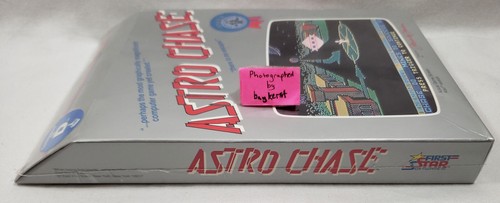 Astro Chase C64 NEW SEALED box Disk complete First Star Commodore 64 AstroChase - Picture 2 of 9