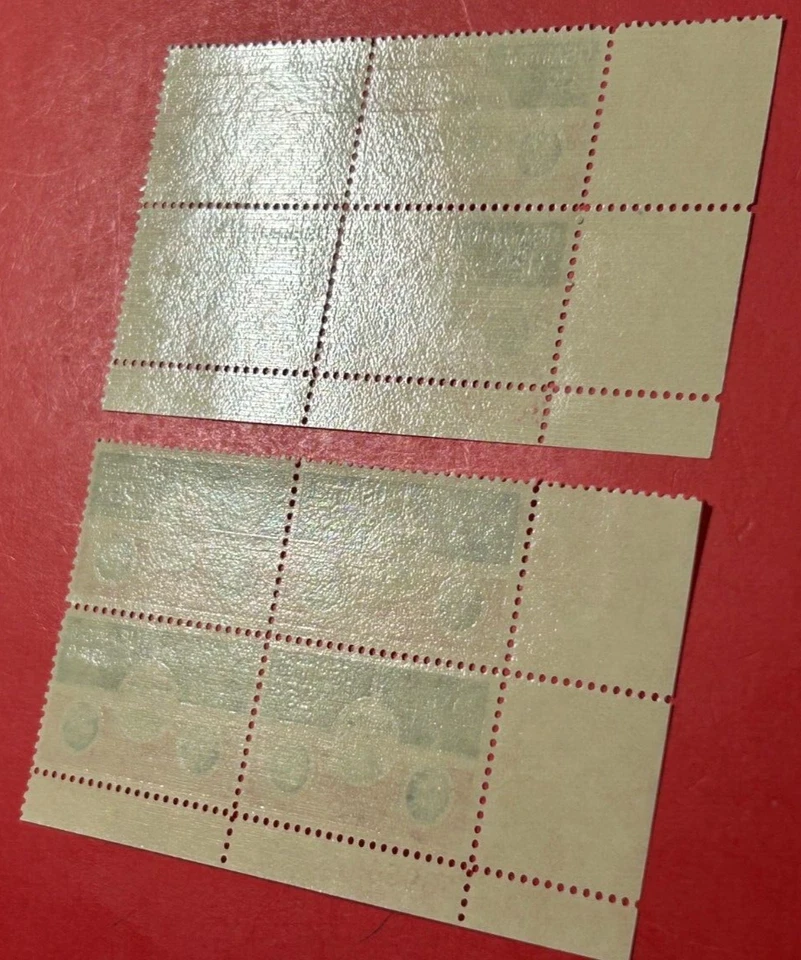 Sc#C89-C90 1076 Airmail Plate Blocks of 4 Mint NH OG XF/S (GB-210) - Image 3 of 3