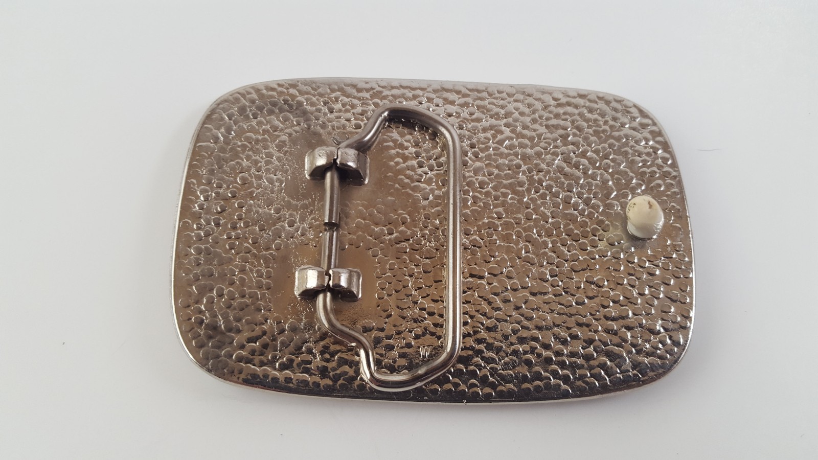 Three Vintage Shooting Competition Belt Buckles, one with old leather