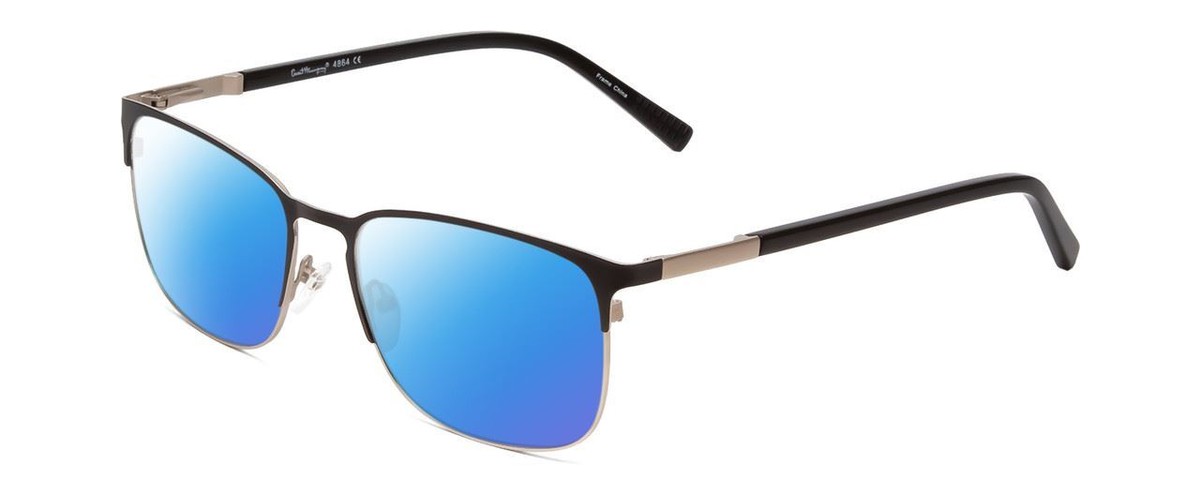 Ernest Hemingway H4864 Unisex Cateye Polarize Sunglasses Black