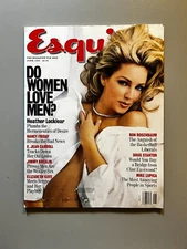 ESQUIRE June 1995~Heather Locklear Cover,Do Women Love Men?