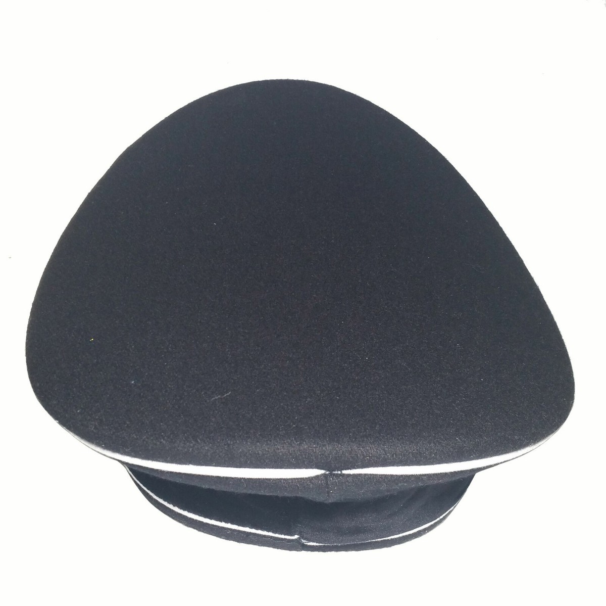 Brand New GERMAN WW2 M32 HAT Black OFFICER WOOL CAP CRUSHER | eBay