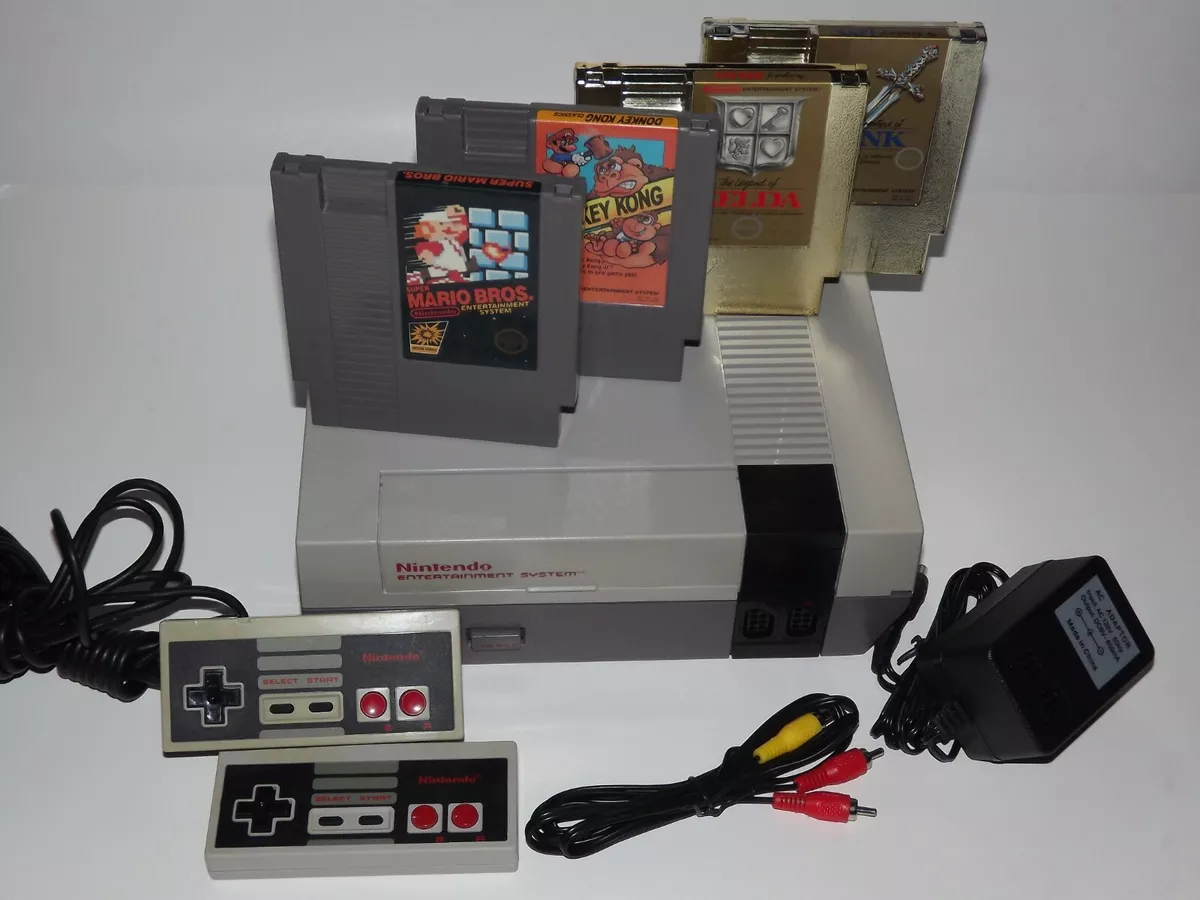 Nintendo NES System Console Choose Your Super Mario Zelda Game