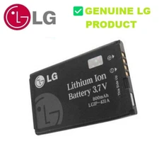 LG LGIP-431A OEM Battery UX585 UX220 AX585 Rhythm CB360 CB630 Invision 220c New