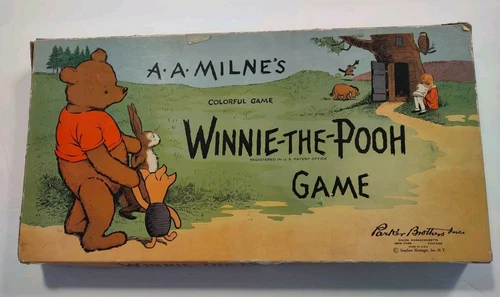 Rare Vintage 1933 Parker Brothers Winnie The Pooh Board Game