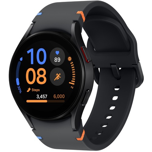 Samsung Galaxy Watch Fan Edition 40mm Bluetooth (R861) Armor Aluminium, Schwarz - Bild 5 von 7