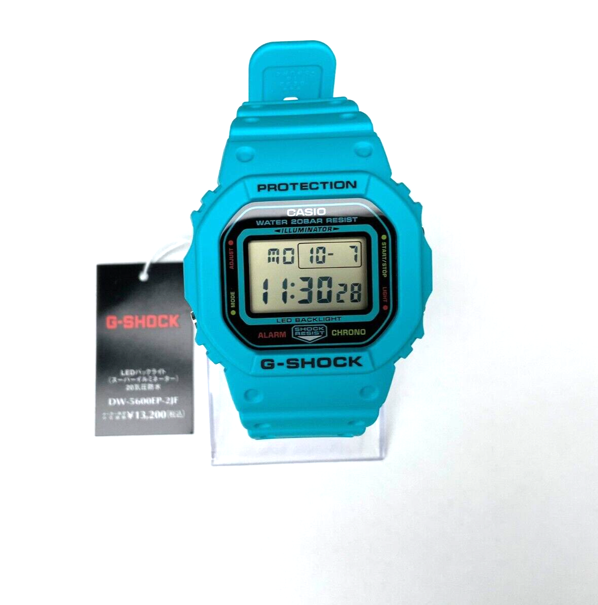 CASIO G-SHOCK DW5600EP-2JF ENERGY PACK BLUE Digital Men Watch New