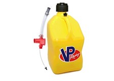 Vp Racing Yellow Square 5 Gallon Race Fuel Jug Gas Can Vp Trigger Hose