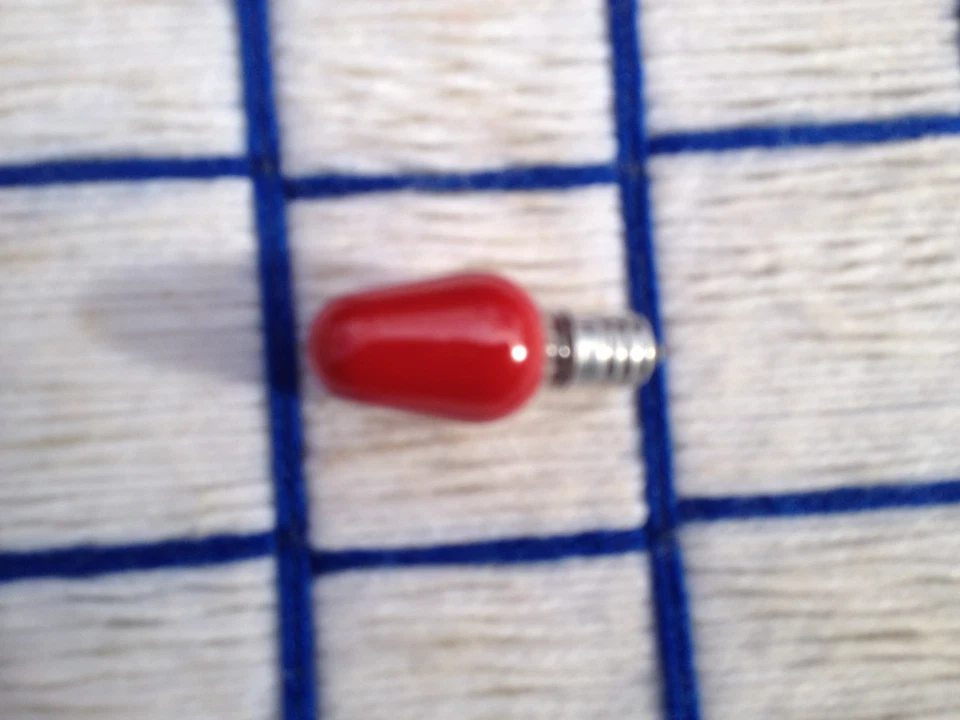 NEW USA 7w RED CHRISTMAS C7 night LIGHT bulb 7 watt 7C7 industral indicator E12 - Image 4 of 4