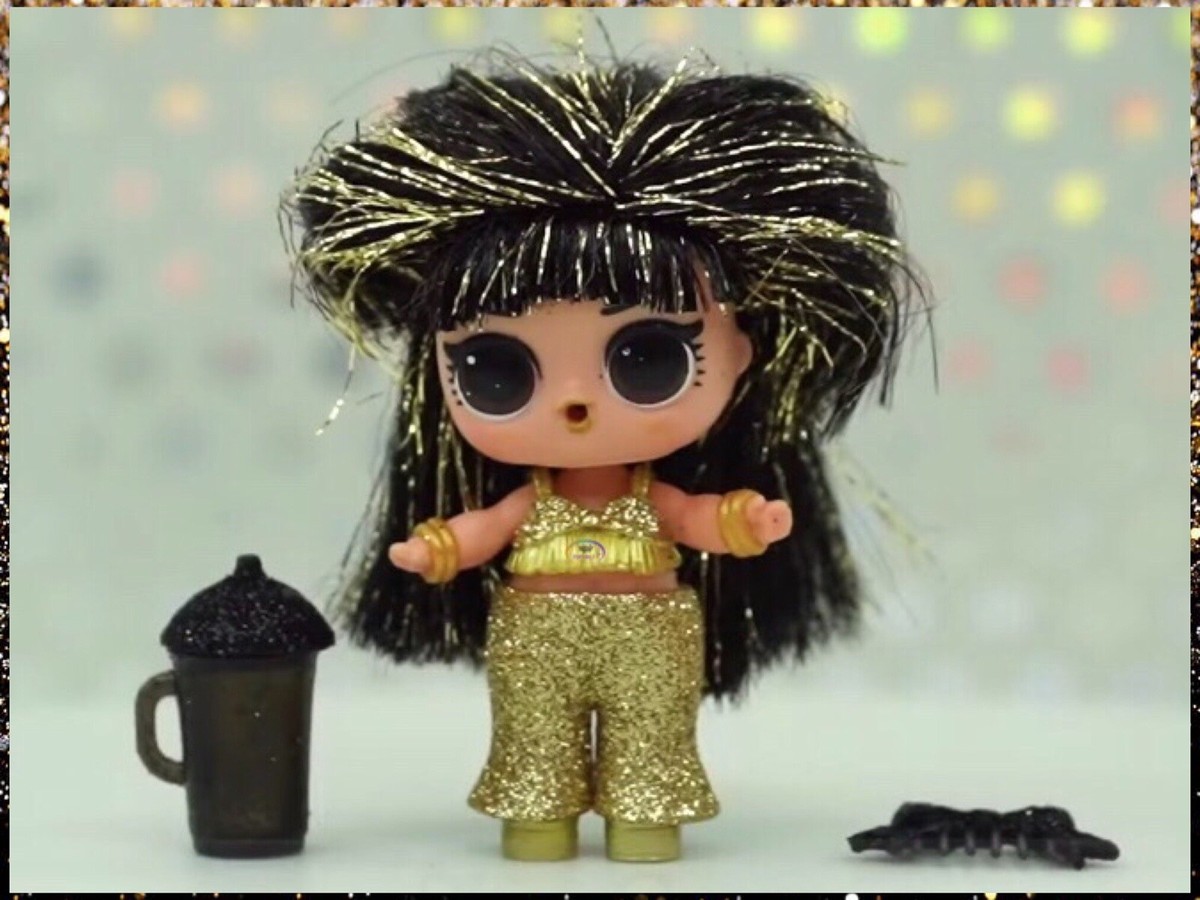 LOL Surprise Hair Vibes DISCO QUEEN Sealed Bags Rare Doll w/ Gold