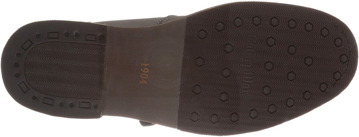 Caterpillar Men\'s Halsey Frost Grey Leather Shoes - Size 9 CATM-P91767-050724-S25-  main image 2