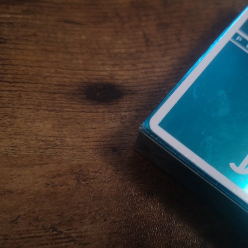 Fontaine Turquoise Foil Playing Cards New LTD Edition Holographic Cardistry Deck - Picture 7 of 7
