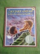 Like Jake and Me by Mavis Jukes 1987 Paperback Dragonfly Books Newberry Honor