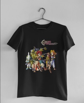 Chrono Trigger Graphic T-Shirt - Retro RPG Classic NES Gaming Tee Shirt
