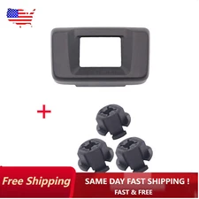 For 2018 2019 2020 Honda Accord Distance Sensor Milliwave Radar Cover & 3 Clip