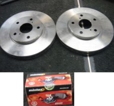 VAUXHALL ASTRA H SRI 150 BHP 1.9 CDTI FRONT BRAKE DISCS & MINTEX PADS 308MM