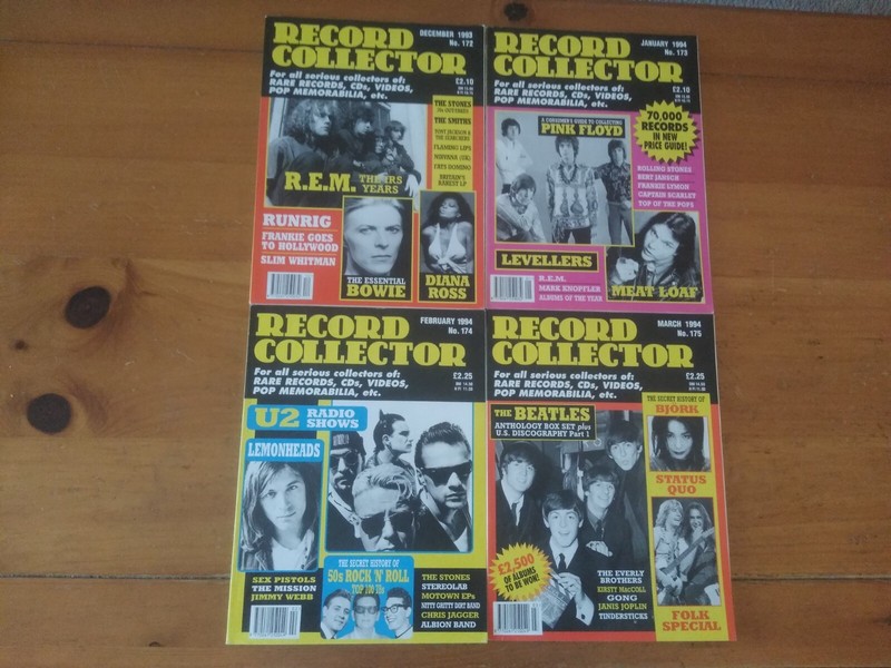 RECORD COLLECTOR:"FOUR MAGAZINES"