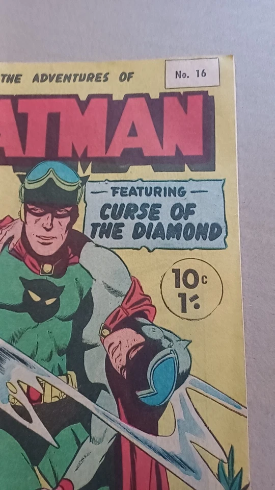 The Adventures Of Catman Comic. No. 16. Curse Of The Diamond. Original - image 3 of 4